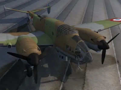 Liore et Olivier LeO-451 3D model