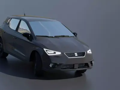 Seat Ibiza 5 2017-2023 Free low-poly 3D model