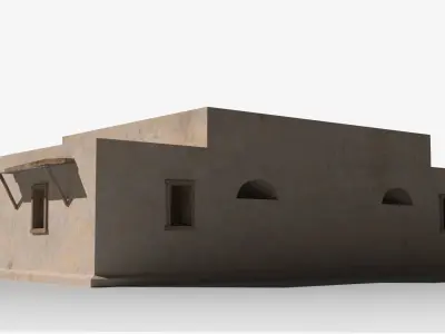 Arab x38 Low-poly 3D model