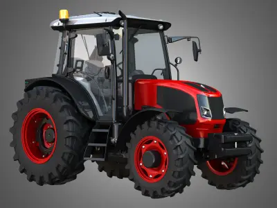Ursus C-3120 Tractor 3D model