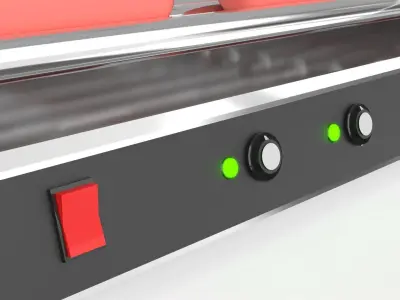 Hot Dogs Machine 3D model