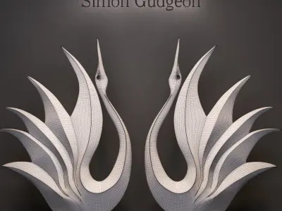 Bird of Happiness by Simon Gudgeon Free 3D model