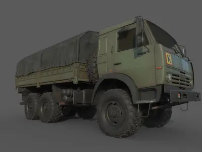 Kamaz Kung-Tend  3D model