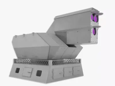 Rheinmetall HEL 3D model
