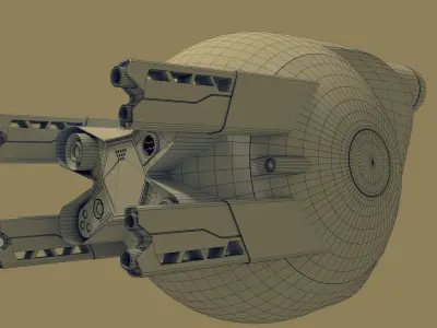 oblivion drone 3D model