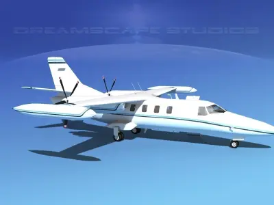 Dreamscape AF-44 Star Executive V01 3D model