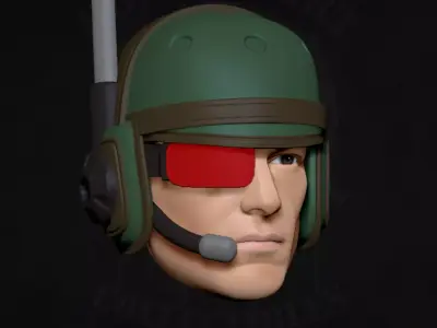 Scifi Troopers Collection 3D Pritnable Files for Action Figures 3D print model