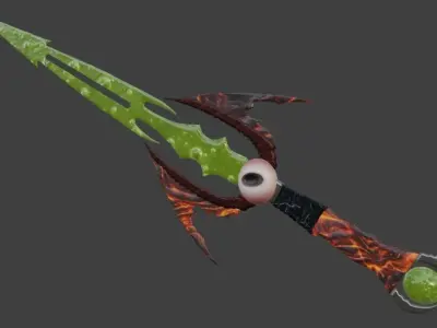 Vampire Sword 3D model