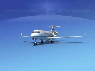 Global Express 6000 V04 3D model