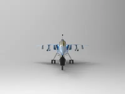 sepecat jaguar 1 3D model