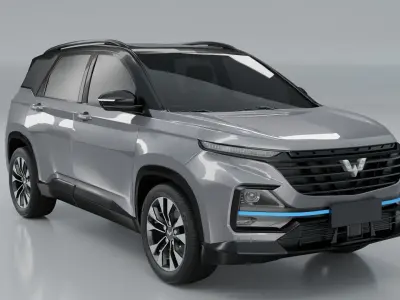 Wuling Almaz 3D model
