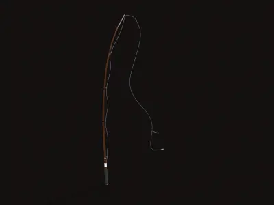 Fishing Rod V02 Low-poly 3D model