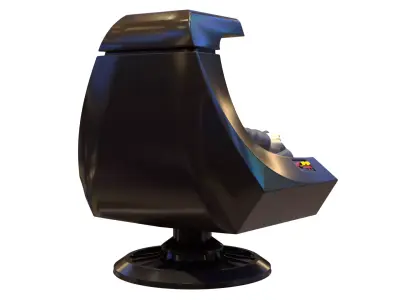 Emperors Chair 1-18 scale Hasbro Kenner 3D print model