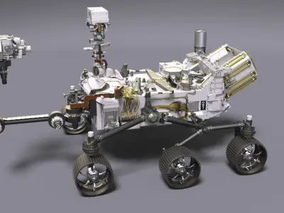 Perseverance Mars Rover 3D model