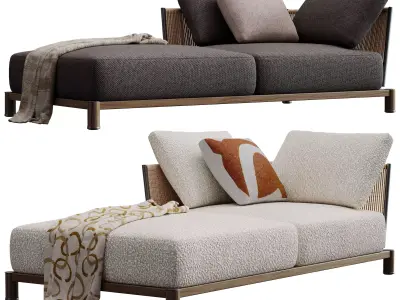 Daylight Chaise Loungue Free 3D model