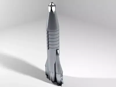 Rocket Missile - Atlas 3D model