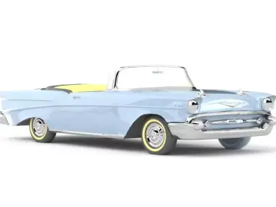 57 Chorvelet Low-poly 3D model