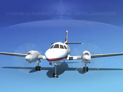 Swearingen SA226-T Merlin III V05 3D model