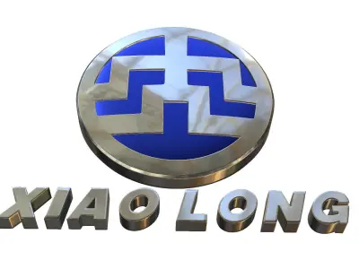 xiao long logo 3D model