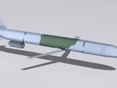 Kh-101 missile 3D model