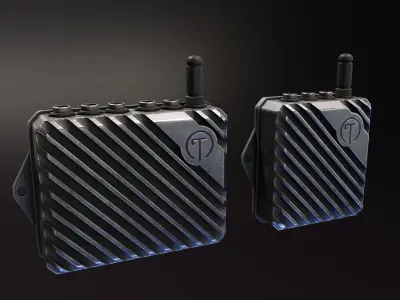 Tomahawk KxM Expansion Module Low-poly 3D model