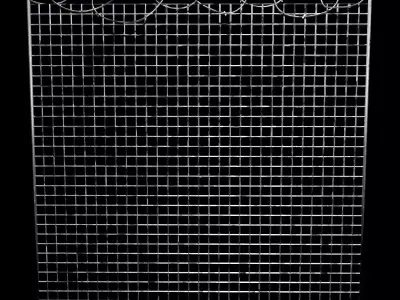 Grid 3d model Free low-poly 3D model