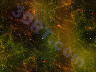 Deepspace skyboxes pack Low-poly 3D model