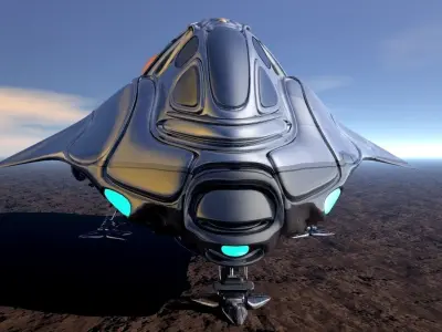 XTD27 Stealth Hunter 3D model