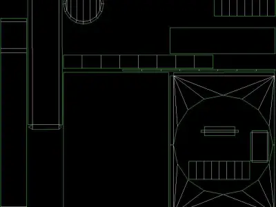 Engine Radiator Free low-poly 3D model