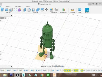 matt dixon style robot 3D model