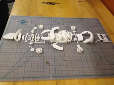 3d printable car 3D print model