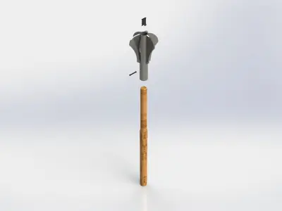 WG 7013 - Mace v3 Low-poly 3D model