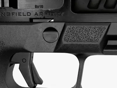 Springfield Echelon Low-poly 3D model