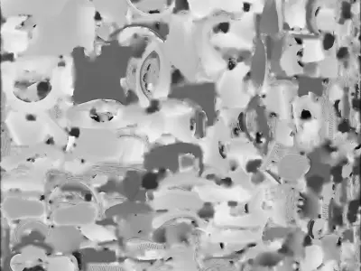 Happy Easter Bunny 3D Model - Cute Holiday Mascot Low-poly 3D model