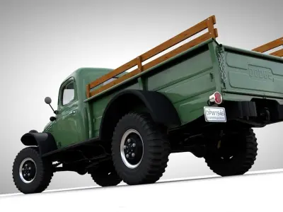 DODGE POWER WAGON 1946 3D model
