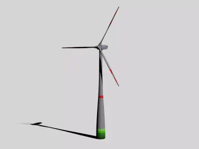 Windturbine wind turbine Free 3D model