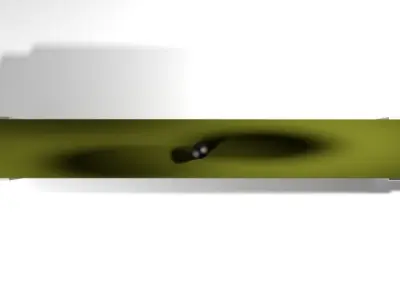 Landmine Full Width Mine 3D model