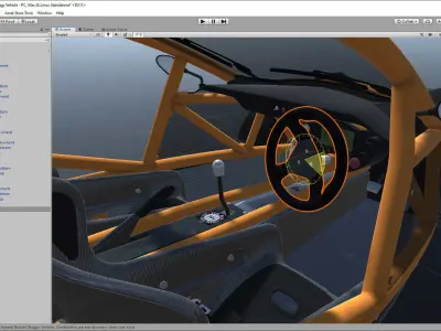 Unity Buggy Ariel Nomad Low-poly 3D model