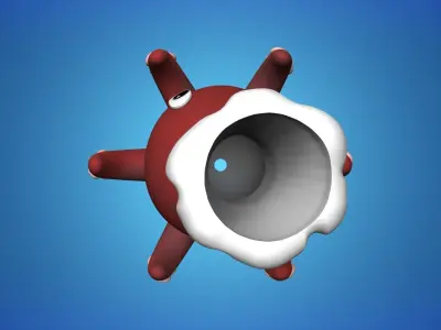 Octopus planter 3- STL for 3D Printing 3D print model