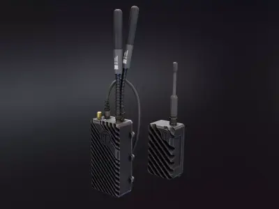 Tomahawk MxC DataLink Low-poly 3D model