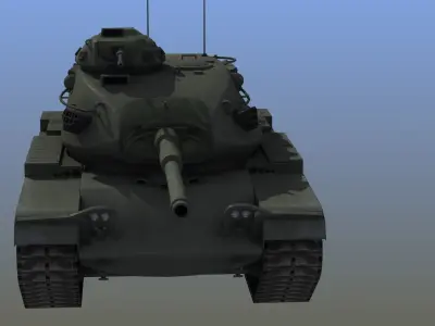 M60A3 Tank 3D model
