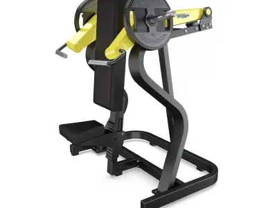 Technogym - Plate Loaded - Shoulder Press 3D model