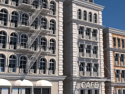 Commercial Buildings 101 3D model
