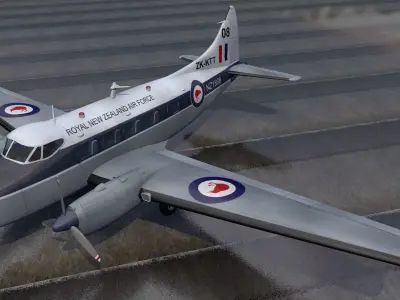 De Havilland DH-104 Dove 3D model