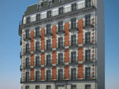 Old Building VII 3D model