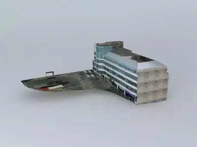 International House, Queens Road, Brighton Free 3D model