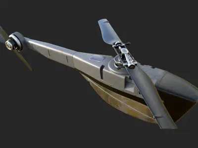 drone hovercraft 3D model