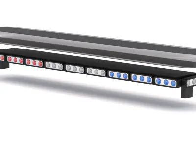 Police Lights 3D model