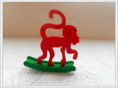 Monkey circle Free 3D print model
