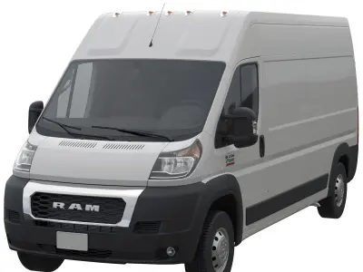 RAM PROMASTER 2500 Cargo Van 159 High Roof 3D model